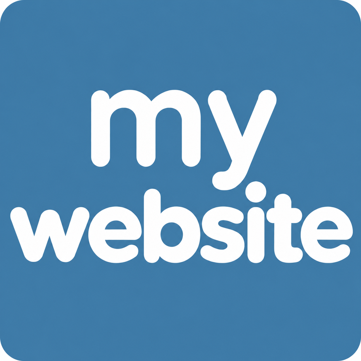 my website